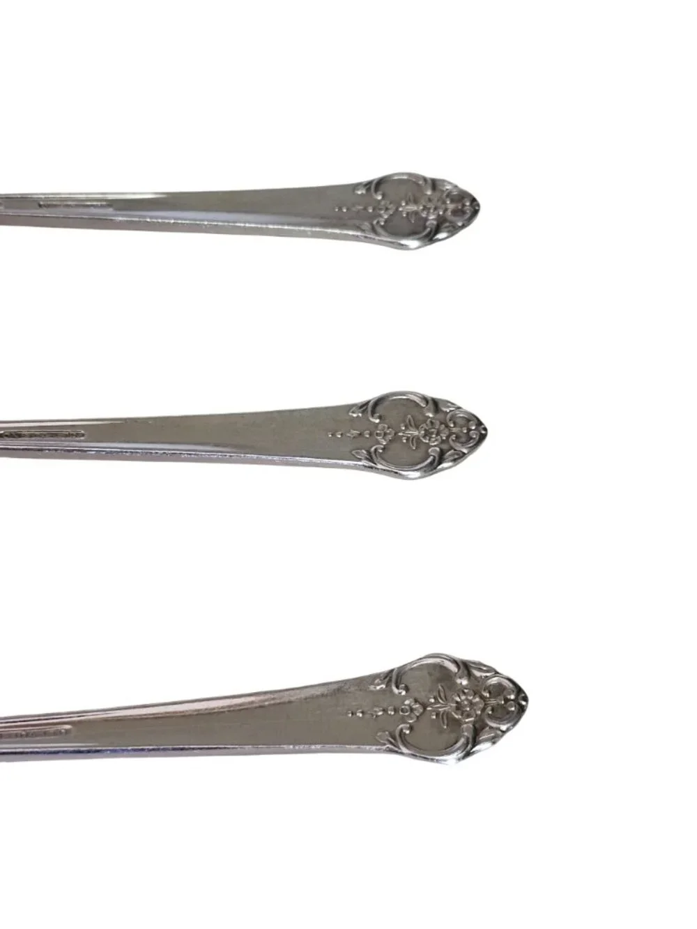3 Rogers Plantation Silverplate Soup Spoon 7